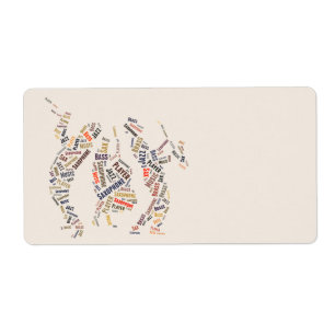 Etiqueta Banda de Jazz