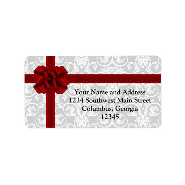 Etiqueta Banda roja actual (Frente)