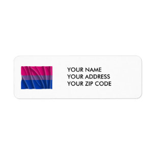 Etiqueta bandera bisexual ondeando -.png
