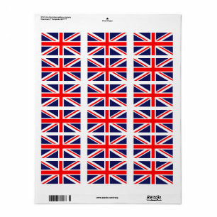 Etiqueta Bandera británica