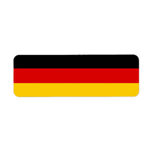 Etiqueta Bandera de Alemania