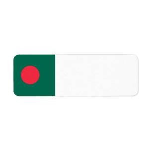 Etiqueta Bandera de Bangladesh
