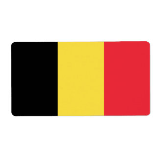 Etiqueta Bandera de Bélgica