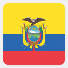 Etiqueta Bandera de Ecuador