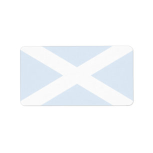 Etiqueta Bandera de Escocia