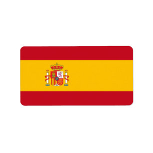Etiqueta Bandera de España