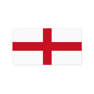 Etiqueta Bandera de Inglaterra