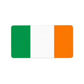 Etiqueta Bandera de Irlanda