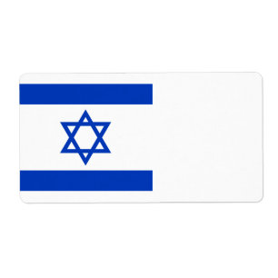 Etiqueta Bandera de Israel