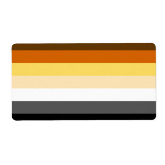 Etiqueta Bandera de la Hermandad del Oso Gay