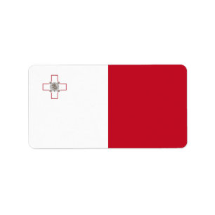 Etiqueta Bandera de Malta