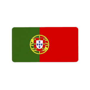 Etiqueta Bandera de Portugal
