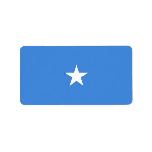Etiqueta Bandera de Somalia