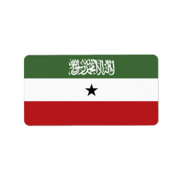 Etiqueta Bandera de Somaliland