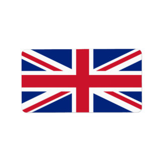 Etiqueta Bandera del Reino Unido