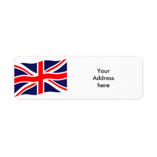 Etiqueta Bandera del Reino Unido + tus ideas
