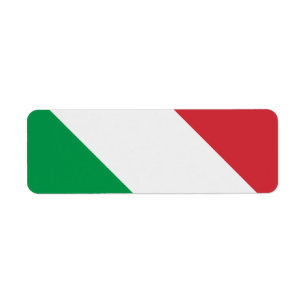 Etiqueta Bandera italiana