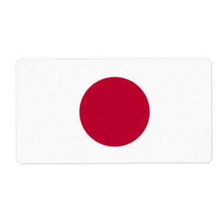 Etiqueta Bandera japonesa