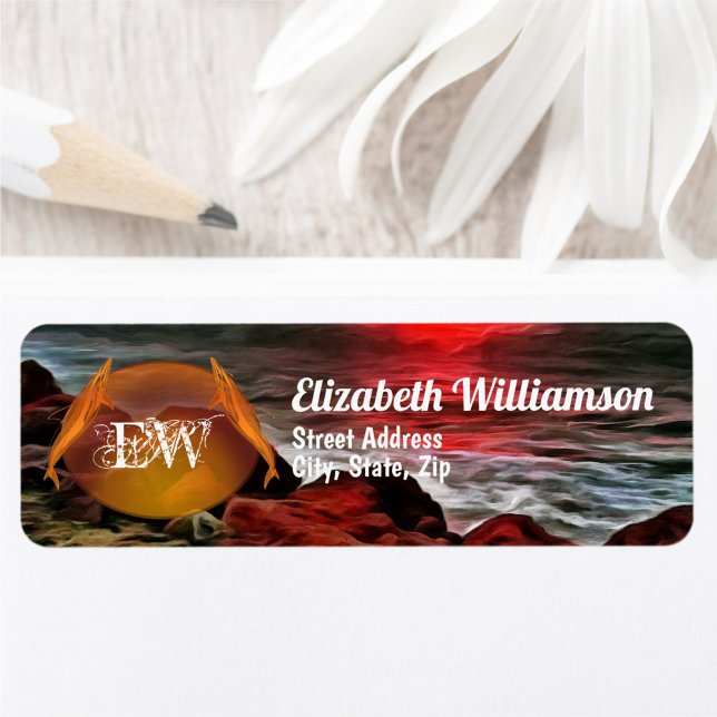 Etiqueta Banderas Rocky Sunset 914 Dirección (Subido por el creador)