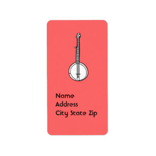 Etiqueta Banjo Gnawa