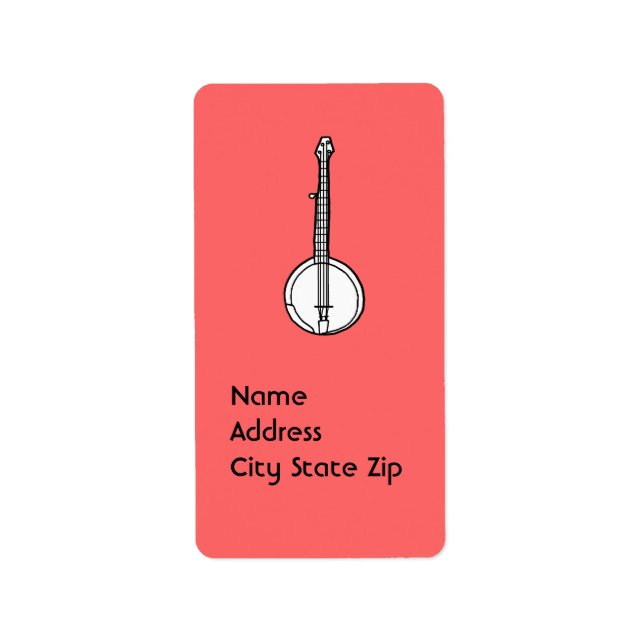 Etiqueta Banjo Gnawa (Frente)