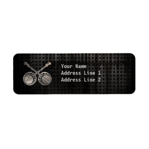 Etiqueta Banjos en duelo rugosos