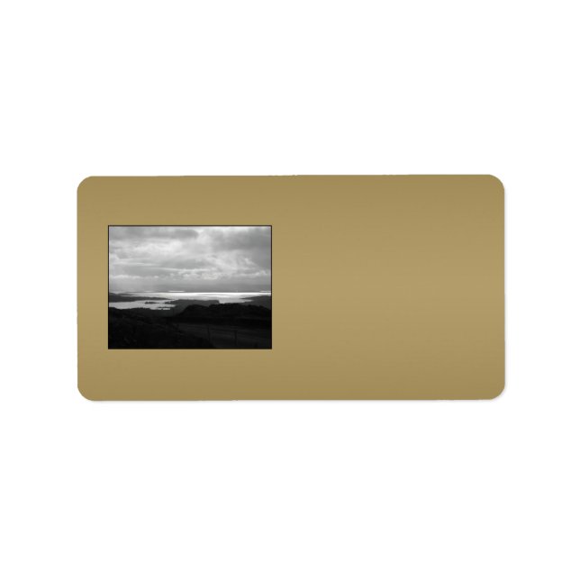 Etiqueta Bantry Bay de Tunnel Road Ireland. (Frente)
