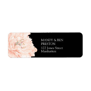Etiqueta Bar Personalisierbar elegante dirección moderna Au