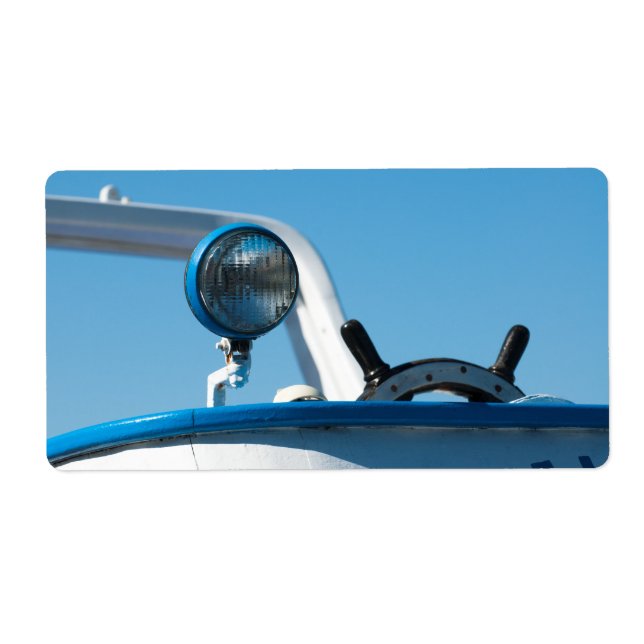 Etiqueta Barco náutico (Frente)