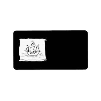 Etiqueta Barco pirata.