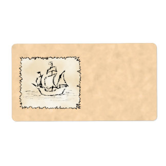 Etiqueta Barco pirata.