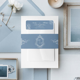 Etiqueta Baroque Vintage Damask Wedding 