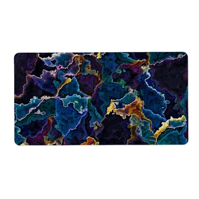 Etiqueta Barrido de petróleo (Frente)