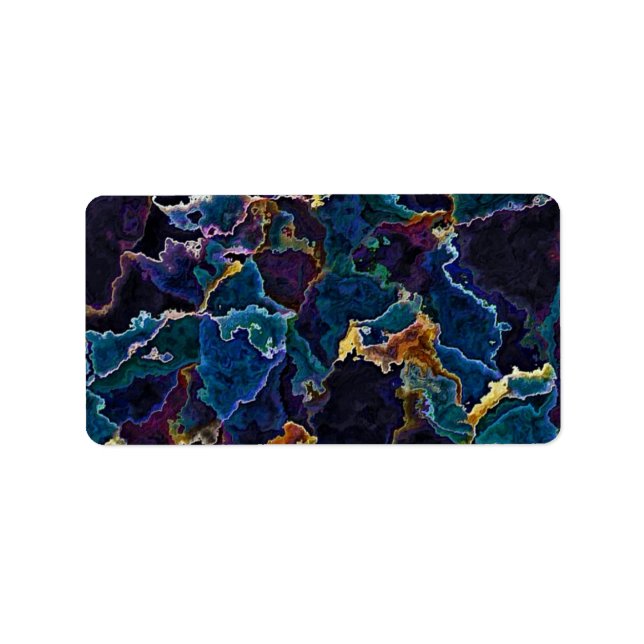 Etiqueta Barrido de petróleo (Frente)