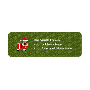 Etiqueta Barro amasado del navidad