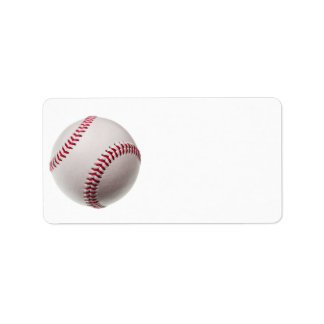Etiqueta Baseballs - Plantilla de fondo de béisbol Personal