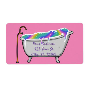 Etiqueta Bath Bomba Babe Thunder_Cove