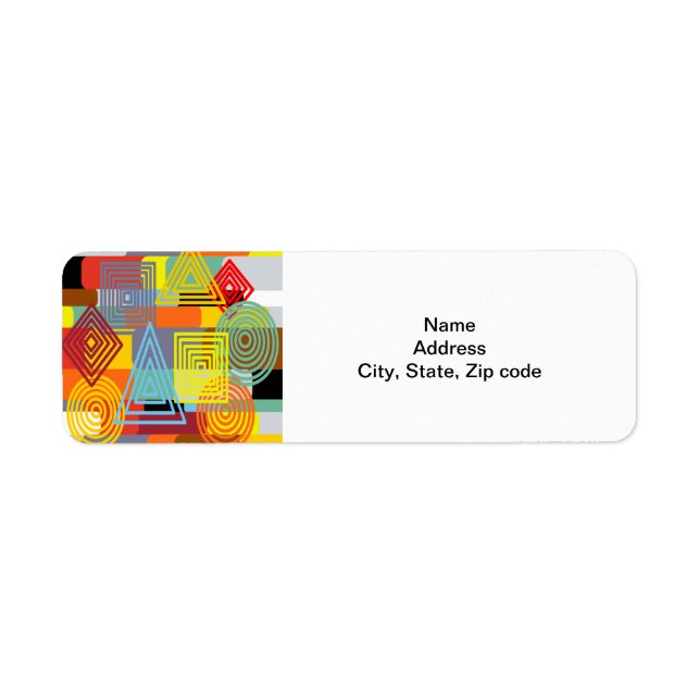 Etiqueta Bauhaus Design Three (Frente)