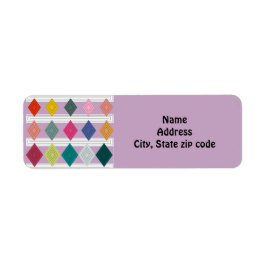 Etiqueta Bauhaus Diamond Quilt