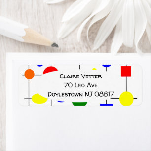 Etiqueta Bauhaus Grid 