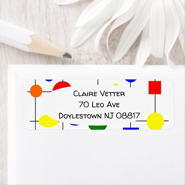 Etiqueta Bauhaus Grid  (In situ)