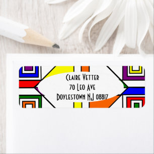 Etiqueta Bauhaus StainGlass