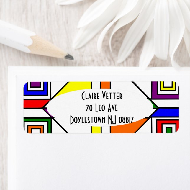 Etiqueta Bauhaus StainGlass (In situ)