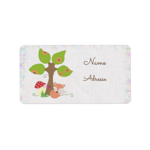 Etiqueta Baum fuchs