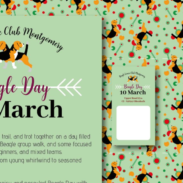 Etiqueta Beagle Day Stationary Labels  (Subido por el creador)