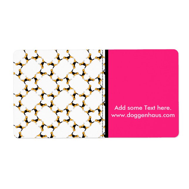 Etiqueta Beagle Network (Frente)