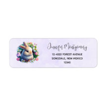 Bebé conejo entre las coloridas flores de primaver