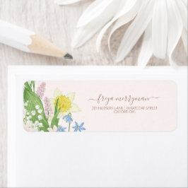 Etiqueta Bebé en el Baby Shower de Primavera en Bloom