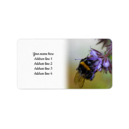 Etiqueta Bee on the Blue Tansy