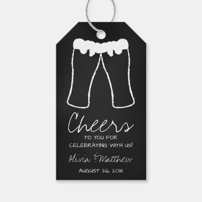 Etiqueta Beer Gracias, Etiqueta Favor (Anverso)